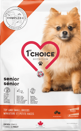 אוכל לכלב מבוגר מגזע קטן